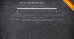 Desktop Screenshot of e46subframeclassactionsettlement.com